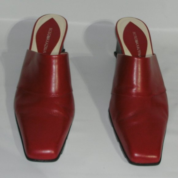 BCBG Maxazria Square Toe Heels Size A27 - Picture 3 of 7